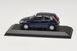Ford Fiesta Mk5 4-Door ダークブルー Minichamps 1:43 FIESTA001 メタル