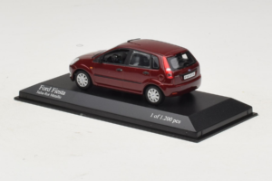 Ford Fiesta Mk5 レッド メタリック Minichamps 1:43 400081101 メタル - 画像 3/4