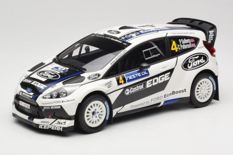 Ford Fiesta RS WRC #4 H. Solberg / C. Patterson Ford Rally Team Rally Finland 2012 Minichamps 1:18 151120804 メタル