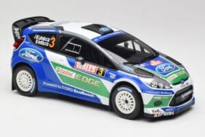 Ford Fiesta WRC #3 J-M. Latvala / M. Anttila Rally Great Britain Winner 2012 Minichamps 1:18 151120803 メタル - 画像 4/6