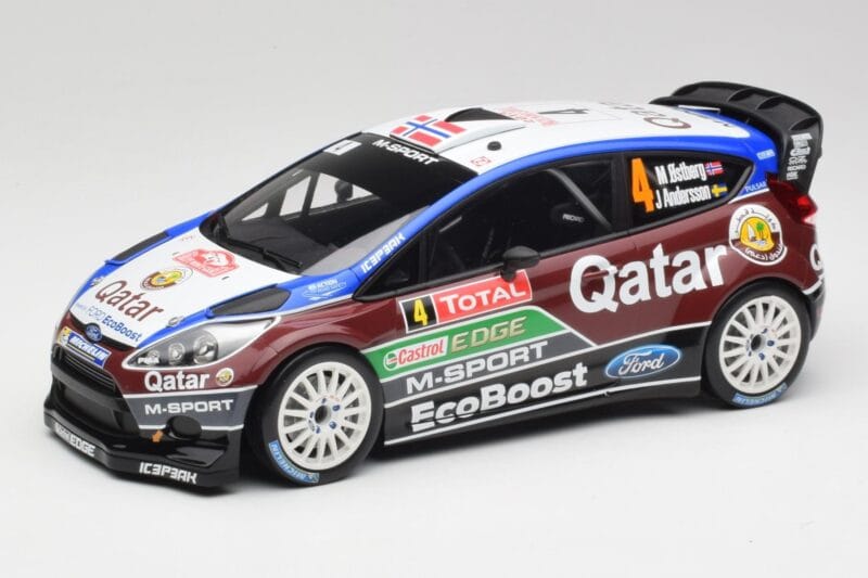 Ford Fiesta WRC #4 M. Ostberg / J. Andersson Rally Monte Carlo 2013 Minichamps 1:18 151130804 メタル