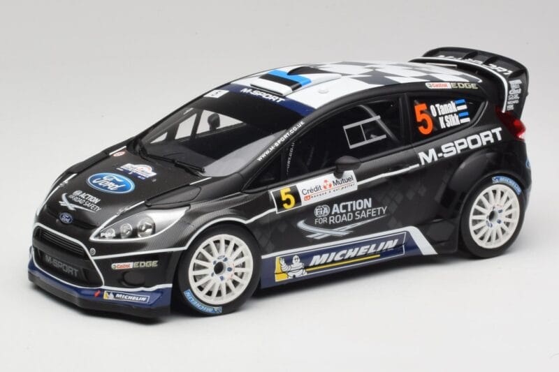 Ford Fiesta WRC #5 O. Tanak / R. Sikk Rally France 2012 Minichamps 1:18 151120805 メタル
