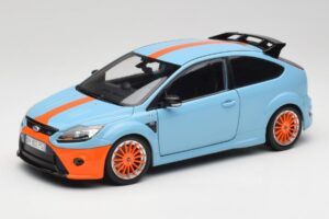 Ford Focus RS LM Classic Edition Gulf 1968 Ford GT40 Tribute Minichamps 1:18 100080068 メタル