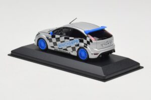 Ford Focus RS Mk2 Promo Blue Wheels Minichamps 1:43 FORD002 メタル - 画像 3/4