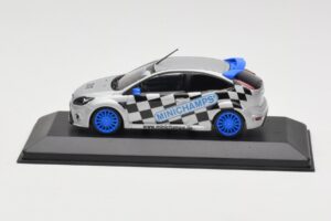 Ford Focus RS Mk2 Promo Blue Wheels Minichamps 1:43 FORD002 メタル