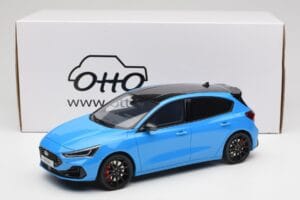 Ford Focus ST Edition Mk4 Azure Blue Otto 1:18 OT1186 レジン - 画像 6/6