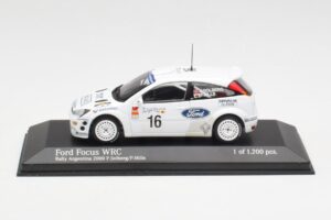 Ford Focus WRC Mk1 #16 P. Solberg / P. Mills Rally Argentina 2000 Minichamps 1:43 430008916 メタル