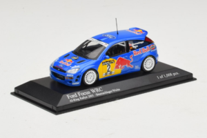 Ford Focus WRC #2 R. Baumgartner / B. Wichs Red Bull Rally Austria 2001 Minichamps 1:43 430008907 メタル - 画像 2/5