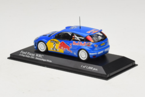 Ford Focus WRC #2 R. Baumgartner / B. Wichs Red Bull Rally Austria 2001 Minichamps 1:43 430008907 メタル - 画像 3/5