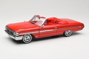 Ford Galaxie 500 カブリオレ レッド Sun Star 1:18 1420 メタル