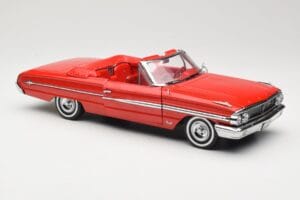 Ford Galaxie 500 カブリオレ レッド Sun Star 1:18 1420 メタル - 画像 6/8