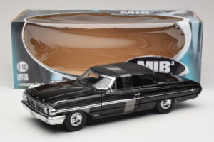 Ford Galaxie 500 Men in Black 3 Movie GreenLight 1:18 15301 メタル - 画像 6/6
