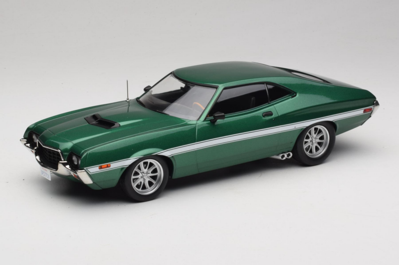 Ford Gran Torino Sport Green Metallic IXO 1:18 18CMC264 メタル