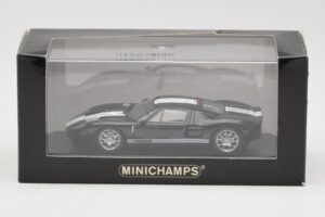 Ford GT ブラック Minichamps 1:43 400084204 メタル - 画像 4/4