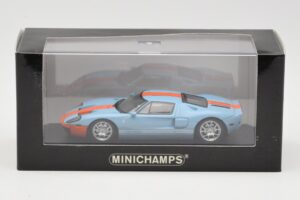 Ford GT Gulf Minichamps 1:43 400084202 メタル - 画像 4/4