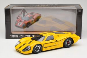 Ford GT40 Mk IV イエロー 1967 Shelby Collectibles 1:18 31414S メタル - 画像 8/8