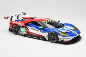 Ford GT GTE Chip Ganassi UK #66 O. Pla / S. Mucke / B. Johnson 24 Hours of Le Mans 2016 Minichamps 1:18 155168666 メタル - 画像 4/6