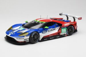 Ford GT GTE Chip Ganassi UK #66 O. Pla / S. Mucke / B. Johnson 24 Hours of Le Mans 2016 Minichamps 1:18 155168666 メタル