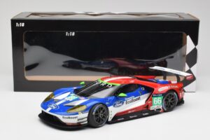 Ford GT GTE Chip Ganassi UK #66 O. Pla / S. Mucke / B. Johnson 24 Hours of Le Mans 2016 Minichamps 1:18 155168666 メタル - 画像 6/6