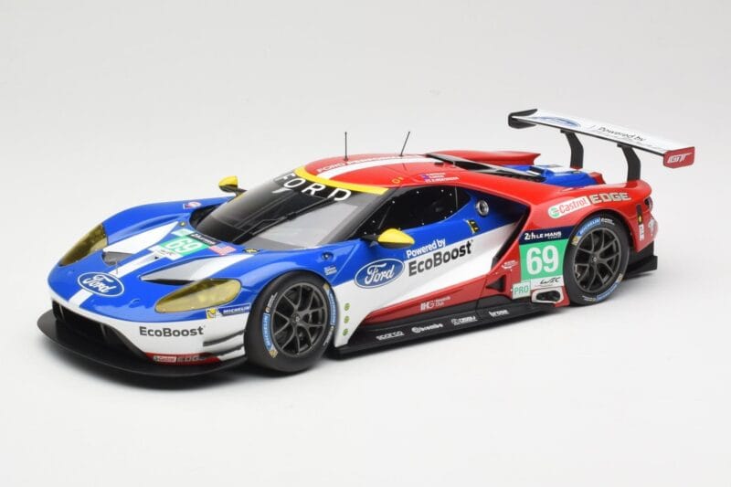 Ford GT GTE Chip Ganassi USA #69 R. Briscoe / R. Westbrook / S. Dixon 24 Hours of Le Mans 2016 Minichamps 1:18 155168669 メタル