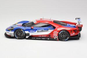 Ford GT #68 D. Muller / J. Hand / S. Bourdais LMGTE Pro Winner 24 Hours of Le Mans 2016 Minichamps 1:18 4012138143098 メタル - 画像 3/6