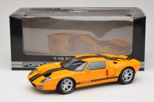 Ford GT オレンジ Beanstalk Group 1:18 686500597 メタル - 画像 8/8