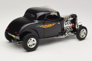 Ford Hot Rod ブラック Rydell High Grease ERTL 1:18 36602 メタル - 画像 2/6