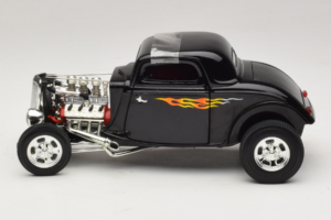 Ford Hot Rod ブラック Rydell High Grease ERTL 1:18 36602 メタル - 画像 3/6