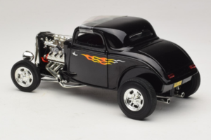 Ford Hot Rod ブラック Rydell High Grease ERTL 1:18 36602 メタル - 画像 5/6