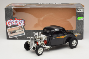 Ford Hot Rod ブラック Rydell High Grease ERTL 1:18 36602 メタル - 画像 6/6