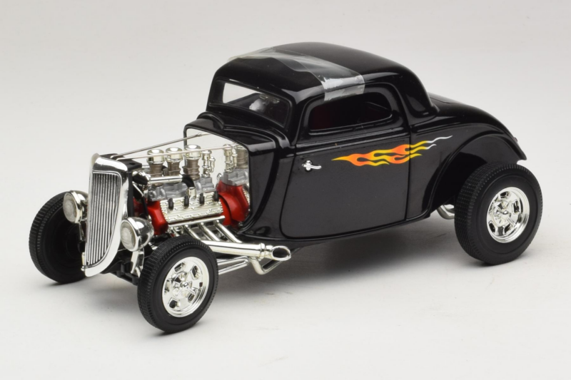 Ford Hot Rod ブラック Rydell High Grease ERTL 1:18 36602 メタル