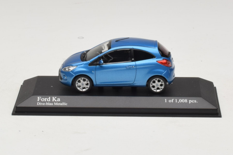 Ford Ka Blue Metallic Minichamps 1:43 Ford Ka Blue Metallic Minichamps 1:43 400088202 メタル