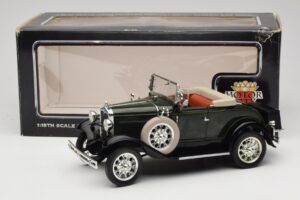 Ford Model A ダークグリーン Motor City 1:18 20003 メタル - 画像 8/8