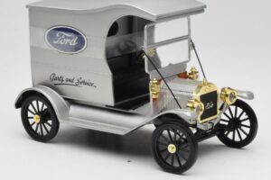 Ford Model T Delivery Truck シルバー Eagle Collectibles 1:18 430600 メタル - 画像 4/6