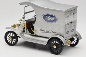 Ford Model T Delivery Truck シルバー Eagle Collectibles 1:18 430600 メタル - 画像 5/6