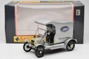 Ford Model T Delivery Truck シルバー Eagle Collectibles 1:18 430600 メタル - 画像 6/6