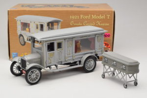 Ford Model T Ornate Carved Hearse Precision Miniatures 1:18 PMSC-07G メタル - 画像 8/8