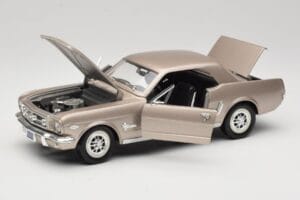 Ford Mustang 1964 1/2 シルバー Mira 1:18 6127 メタル - 画像 2/8