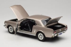 Ford Mustang 1964 1/2 シルバー Mira 1:18 6127 メタル - 画像 5/8