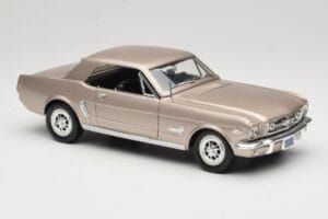 Ford Mustang 1964 1/2 シルバー Mira 1:18 6127 メタル - 画像 6/8