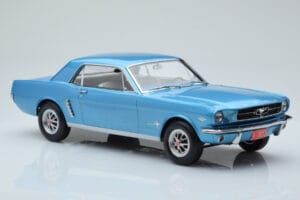 Ford Mustang Coupe ターコイズ Norev 1:18 182800 メタル - 画像 4/6