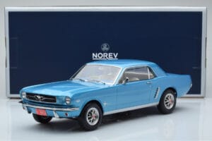 Ford Mustang Coupe ターコイズ Norev 1:18 182800 メタル - 画像 6/6