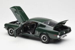Ford Mustang GT Bullitt グリーン AUTOart 1:18 72812 メタル - 画像 5/8