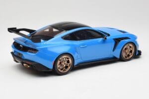Ford Mustang GTD Antimatter Blue Metallic GT Spirit 1:18 GT473 レジン - 画像 2/6