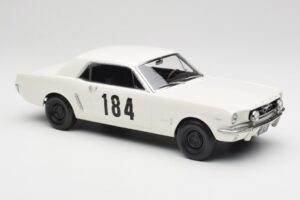 Ford Mustang Hardtop #184 B. Neyret / J. Terramorsi Rally Monte Carlo 1965 Norev 1:18 182801 メタル - 画像 4/6