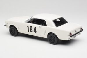 Ford Mustang Hardtop #184 B. Neyret / J. Terramorsi Rally Monte Carlo 1965 Norev 1:18 182801 メタル - 画像 5/6