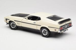 Ford Mustang Mach 1 ホワイト Sun Star 1:18 3602 メタル - 画像 7/8