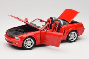 Ford Mustang S197 GT カブリオレ レッド Beanstalk Group 1:18 FOR10016R メタル - 画像 2/8