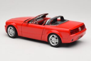 Ford Mustang S197 GT カブリオレ レッド Beanstalk Group 1:18 FOR10016R メタル - 画像 7/8
