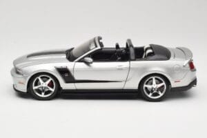 Ford Mustang S197 Roush 427R カブリオレ シルバー Maisto 1:18 31669 メタル - 画像 4/8